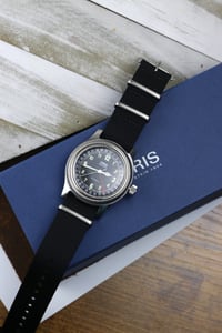 Image 2 of 1990s Oris Big Crown Pointer Date 7503 - Rare bulleye dial - Serviced by Oris - Automatic cal. 654