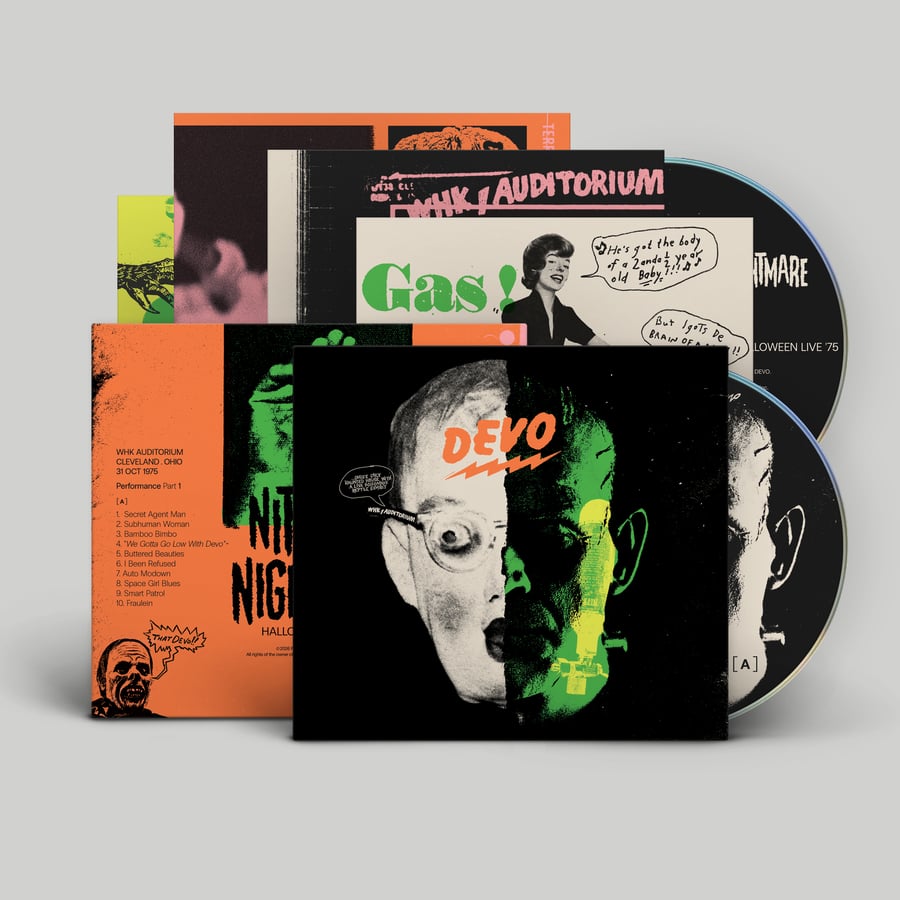 Image of <h4>DEVO</h4><h5>Nitrous Nightmare 2xCD</h5><h6>Digipak</h6>