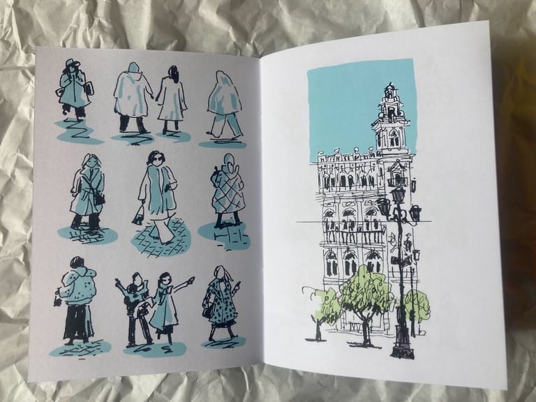 Seville sketchbook Image 2