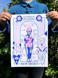Image 1 of Poster Non Merci pour pro