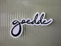 Goedde x Goose sticker