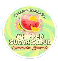 Whipped Sugar Scrub: Watermelon Lemonade