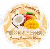Whipped Suagr Scrub: Creamy Coconut Mango
