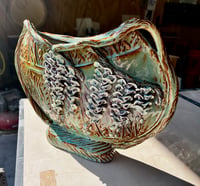 Image 1 of Wisteria Vase I, wide (613, BSG, JP)