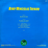 Image 2 of Henry Wenceslas Thenard ‎– Ne Dis Pas Cela (LM Production ‎– LM 6035 - 1985)