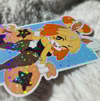 Image 2 of Big Bells Belle (3.6in Holo Sticker)