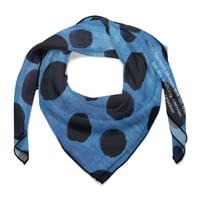 REAL FASHION DENIM SPOT SCARF