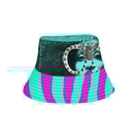 Image 1 of FUSCHIA ZEBRA BUCKET