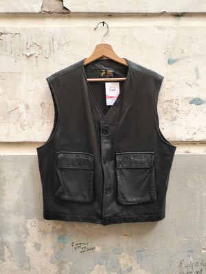 Gilet in pelle