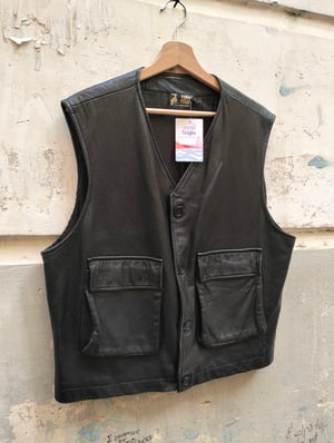 Gilet in pelle