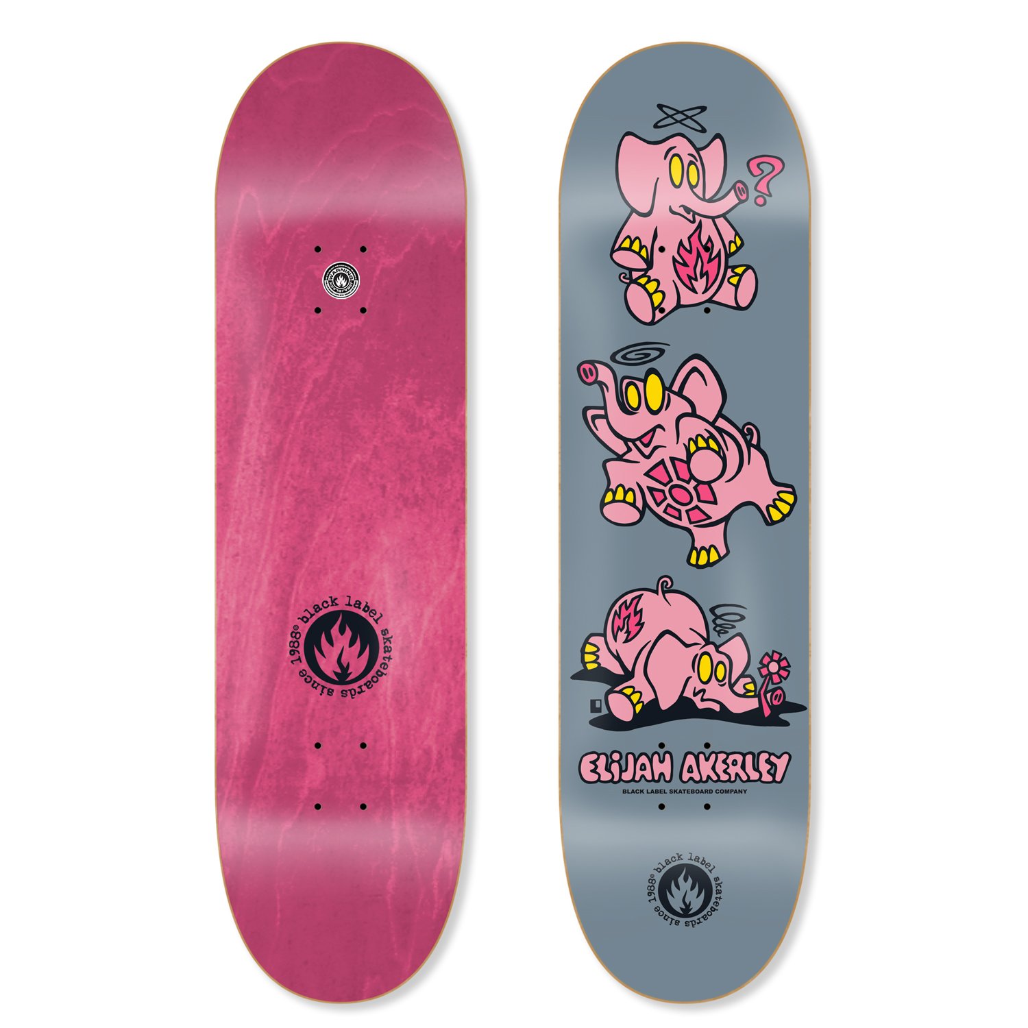 スケートボード BLACK LABEL ELIJAH AKERLEY 9.0 Elijah Akerley 