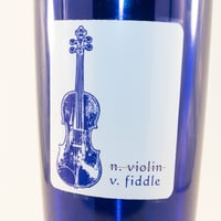 Image 2 of Fiddle Not Violin Sticker - Americana, Folk & Country Music · Vintage Style · Music Lover Gift