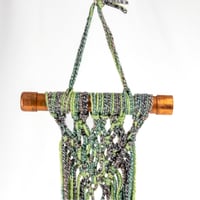 Image 5 of Meditating Woman Macrame Wall Hanging