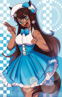 Image 1 of Umamusume Nyaru Print
