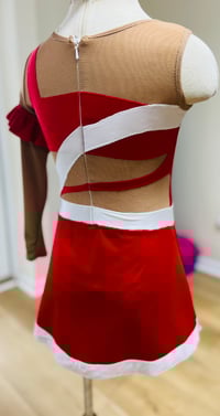 Image 3 of Red and White Strut Costume