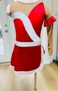 Image 1 of Red and White Strut Costume