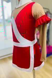 Image 2 of Red and White Strut Costume