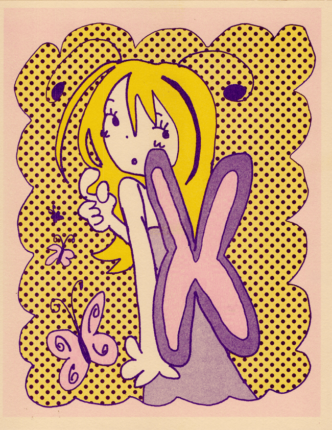 anime girl butterfly