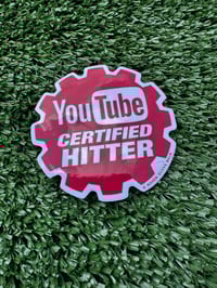 YouTube Certified Hitter! - Sticker
