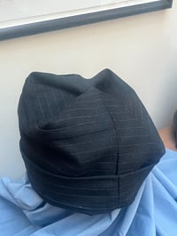 Image 3 of Wool Stripe Box Hat Large