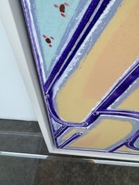 Image 6 of "Woman In Violet & Peach" by America Martin