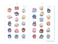 Image 2 of Genshin sticker sheets