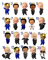Image 2 of Boss Baby Party Favor Boxes