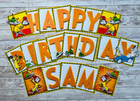 Green Eggs and Ham Birthday Banner