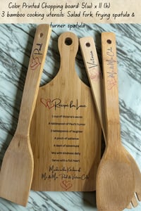 Image 1 of Personalize Chopping Board Set