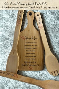 Image 3 of Personalize Chopping Board Set