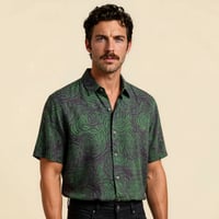 Camisa remolinos verdes