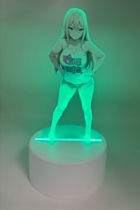 Image 3 of Custom Personalized Acrylic Photo - LED Lamp 