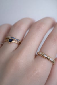 Image 3 of Victorian Opal Marquise Band Ring