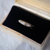 Image 4 of Victorian Opal Marquise Band Ring