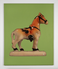 Image 1 of Toy Horse Original Painting