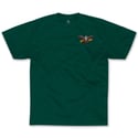 Matt Hensley "WINGTIPS"S/S Tee Forest Green