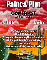 Paint & Pint @ Contrast Marietta