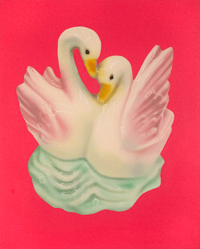 Image 1 of Frozen Swans Original Painting