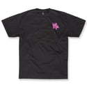 "PINK ELEPHANT" S/S Tee Black
