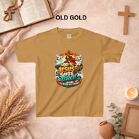 Image 10 of Kids T-Shirt — "Jesus Saves, Bro!" Colorful Faith Graphic Tee
