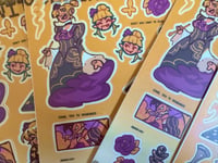 Image 2 of [PRE-ORDER] the golden witch sticker sheet