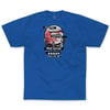 Omar Hassan "NEVER STOP" SHoF S/S Tee Royal Blue