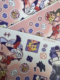 Image 2 of [PRE-ORDER] witches tea party sticker sheet
