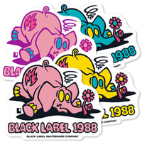 Image 1 of "PINK ELEPHANT" Sticker Large