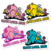 "PINK ELEPHANT" Sticker Small