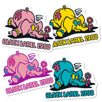Image 1 of "PINK ELEPHANT" Sticker Small