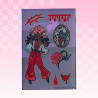 Image 3 of [original] vampire lord sticker sheet