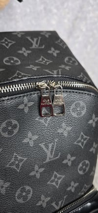 Image 3 of Black Extra Large Backpack and hat