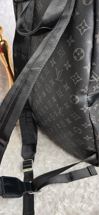 Image 4 of Black Extra Large Backpack and hat