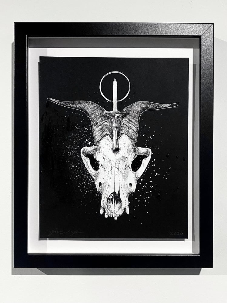 Image of 'wolfgoat' original collage